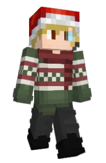 Front of JustaLog's skin
