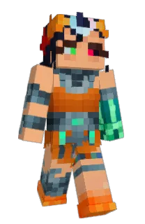 Front of SimplyCrow's skin