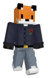 Mallysek's Minecraft skin wearing the Zombie Horse cape