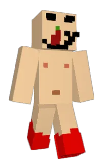 Front of Vexoscity's skin