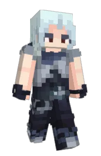 Front of Bliss's skin
