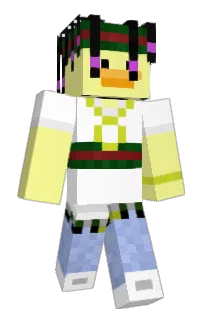 Front of Abuel's skin