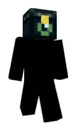 black pearl and firefly Minecraft skin — Classic model