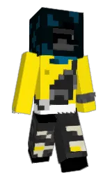 turbo and black Minecraft skin — Slim model