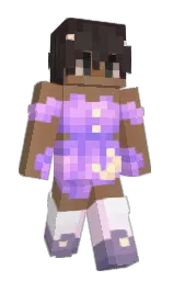 Katmari_'s Minecraft skin wearing the Zombie Horse cape