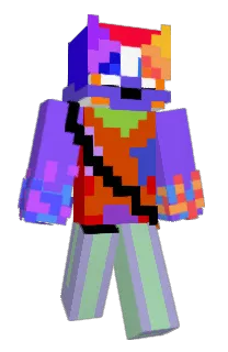 Front of Invialed's skin