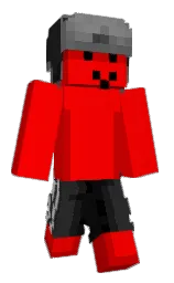 red and mine shaft Minecraft skin — Classic model