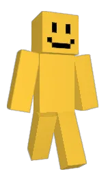 bright sun and black Minecraft skin — Classic model — first worn by sillygalactic