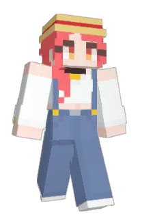Front of MilkApple's skin
