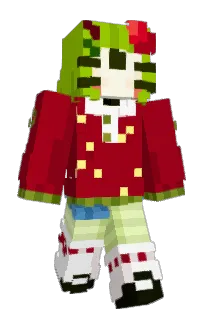 Front of Prideflask's skin