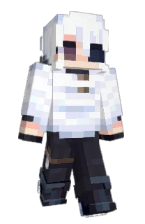 Front of SpiDog's skin