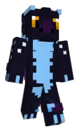 LiekkiFloof's Minecraft skin wearing the Migrator cape