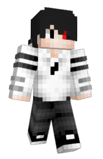 Front of Reverteed's skin