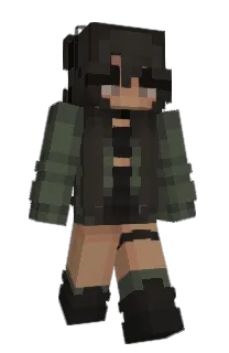 Front of blqckbear's skin