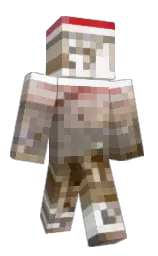 4Torturous's Minecraft skin wearing the Vanilla cape