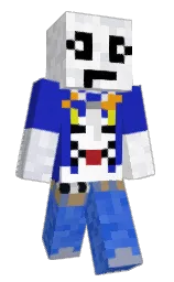 persian blue and athens gray Minecraft skin — Slim model