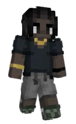 MakedaJ's Minecraft skin wearing the Pan cape