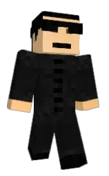 UrbyXD's Minecraft skin wearing the Migrator cape