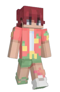 Front of AussieByNature's skin