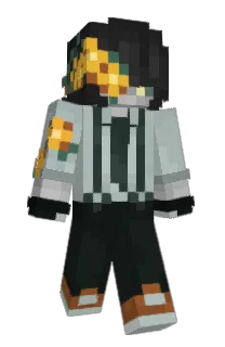 Front of asioharpia's skin