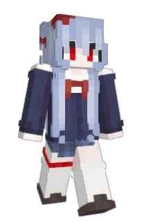Front of La3La's skin
