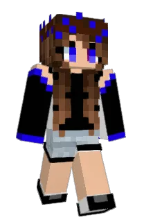 Front of Jazlock's skin