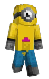 golden dream and gold tips Minecraft skin — Classic model — first worn by Nelo98