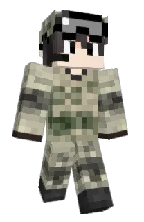 Front of Minecraft skin
