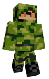 gfvgk's Minecraft skin wearing the Vanilla cape
