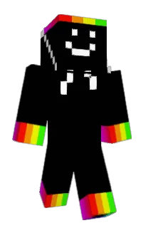 Front of zatider's skin