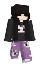 mine shaft and cocoa brown Minecraft skin — Slim model — first worn by PGF_Ema