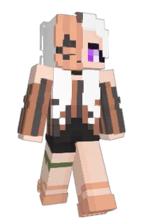 Front of Peacedenka's skin