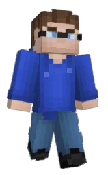 Gargeg's Minecraft skin wearing the Migrator cape