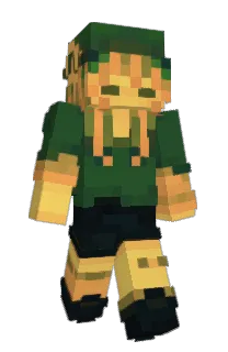 Front of Yolkbyte's skin