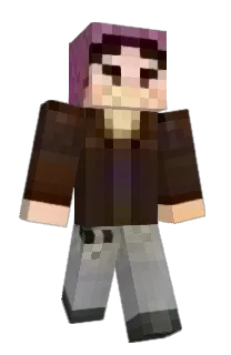 Front of Minecraft skin