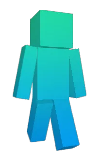 Front of larehtE's skin