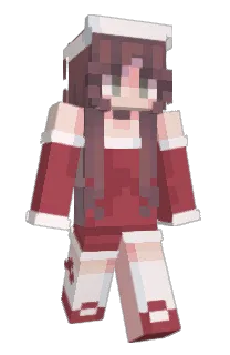 Front of EndermanHamster's skin