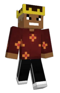 Front of Kevisiek's skin