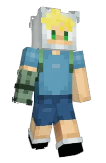 Front of LucarinoTV's skin