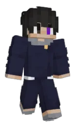 SunnyVoid's Minecraft skin wearing the Builder cape