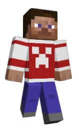 mercury and roof terracotta Minecraft skin — Classic model