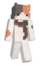 meow_meow2's Minecraft skin wearing the 15th Anniversary cape