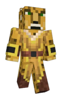 Front of Lenchard's skin