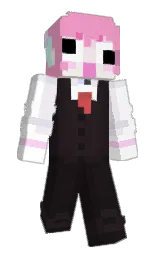 illusion and white Minecraft skin — Slim model