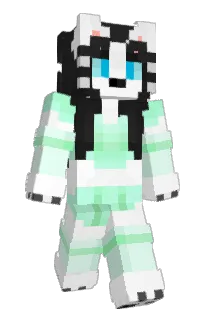 Front of Sammarald's skin