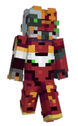 Azakreo's Minecraft skin wearing the Migrator cape