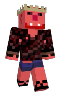 Front of KeksYT's skin