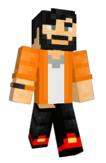 Front of HeroBlaze's skin