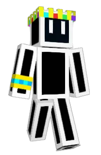 Front of END3R7's skin