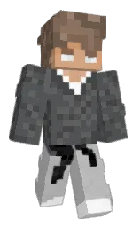 abbey and silver Minecraft skin — Classic model — first worn by SebTint